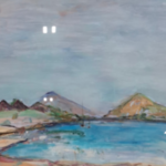 Acryl/pastel schilderij, Maya Wildevuur